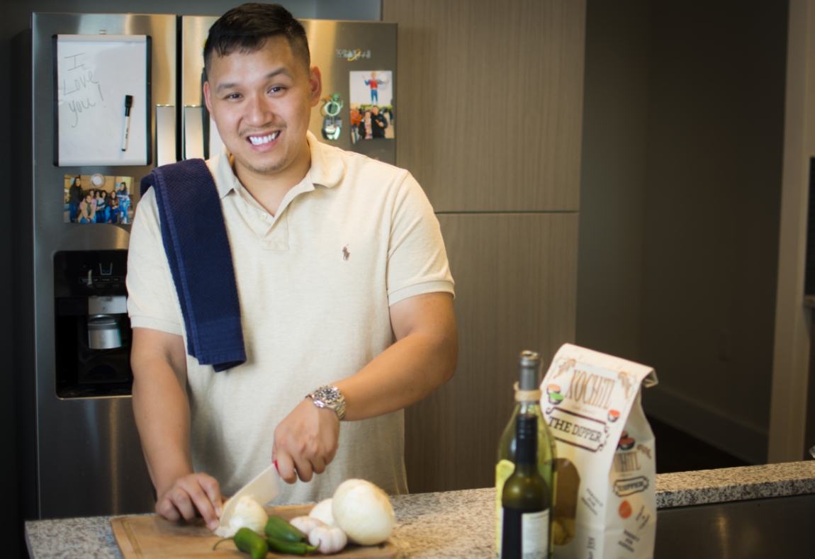 Doctor Le cooking